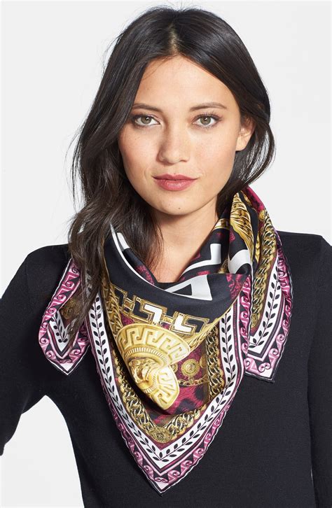 versace scarf nordstrom|farfetch Versace scarves.